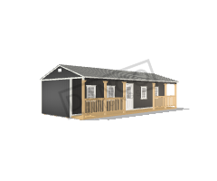 Side Porch Cabin 16x36