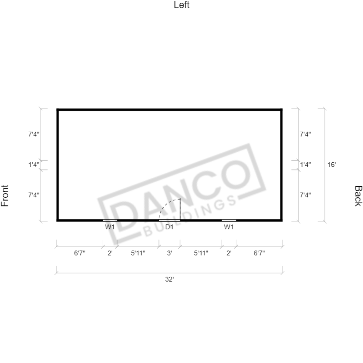 Garden Shed 16x32 - Image 2