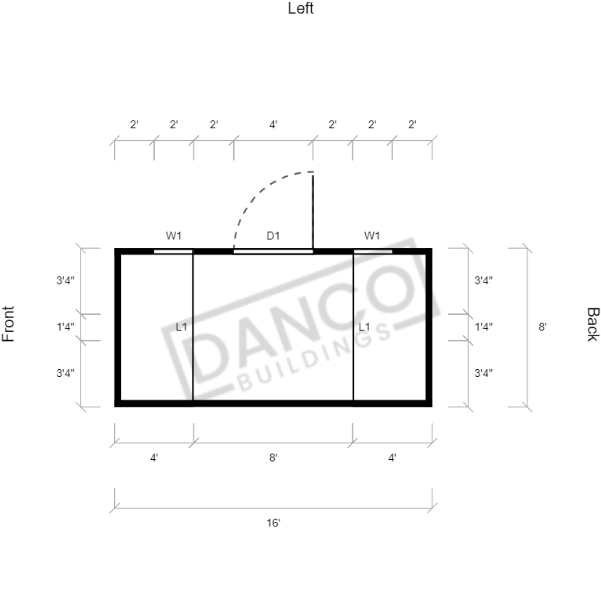 Lofted Barn 8x16 - Image 2