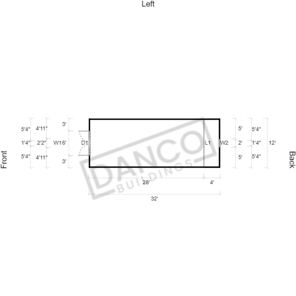 Lofted Barn 12x32 - Image 2