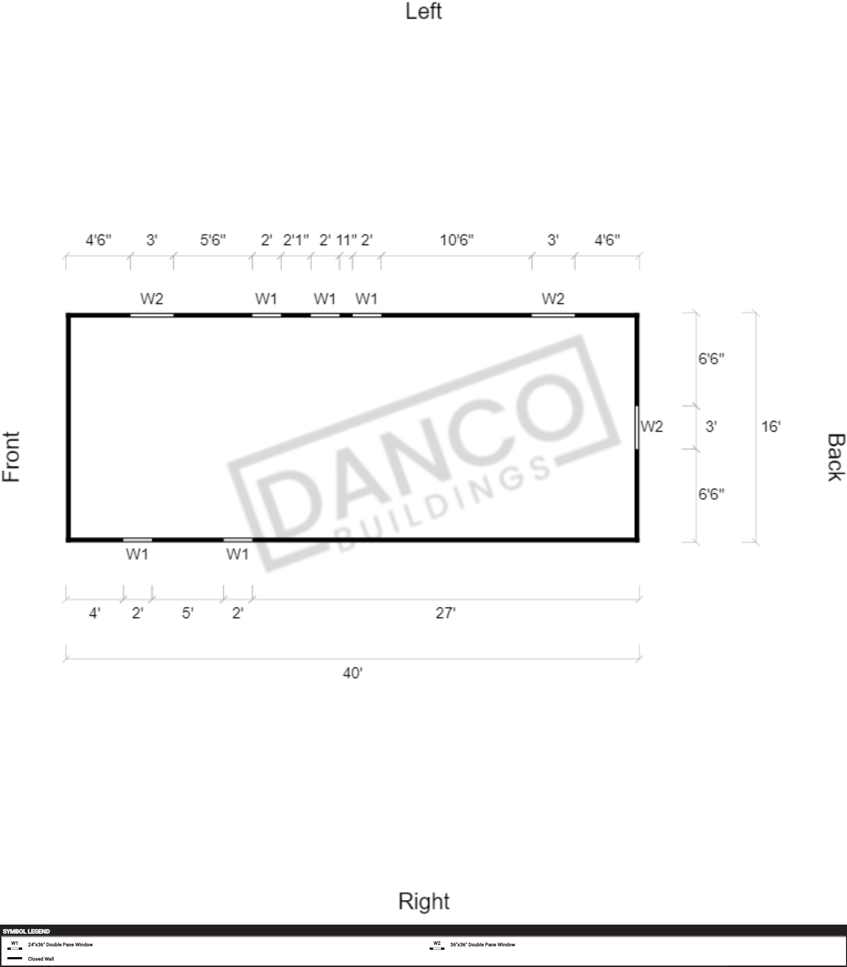 Garden Shed 16x40/2310196 - Image 2