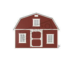 Side Lofted Barn 16x50 - Image 6