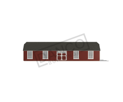 Side Lofted Barn 16x50 - Image 3