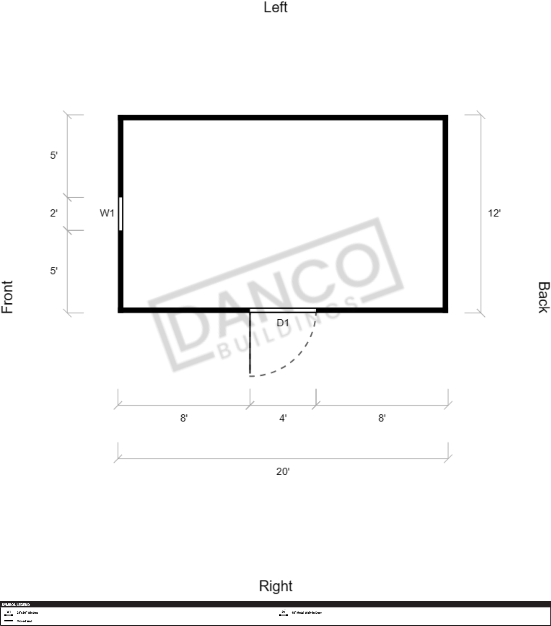 Extra Economy Metal Utility 12x20 - Image 2
