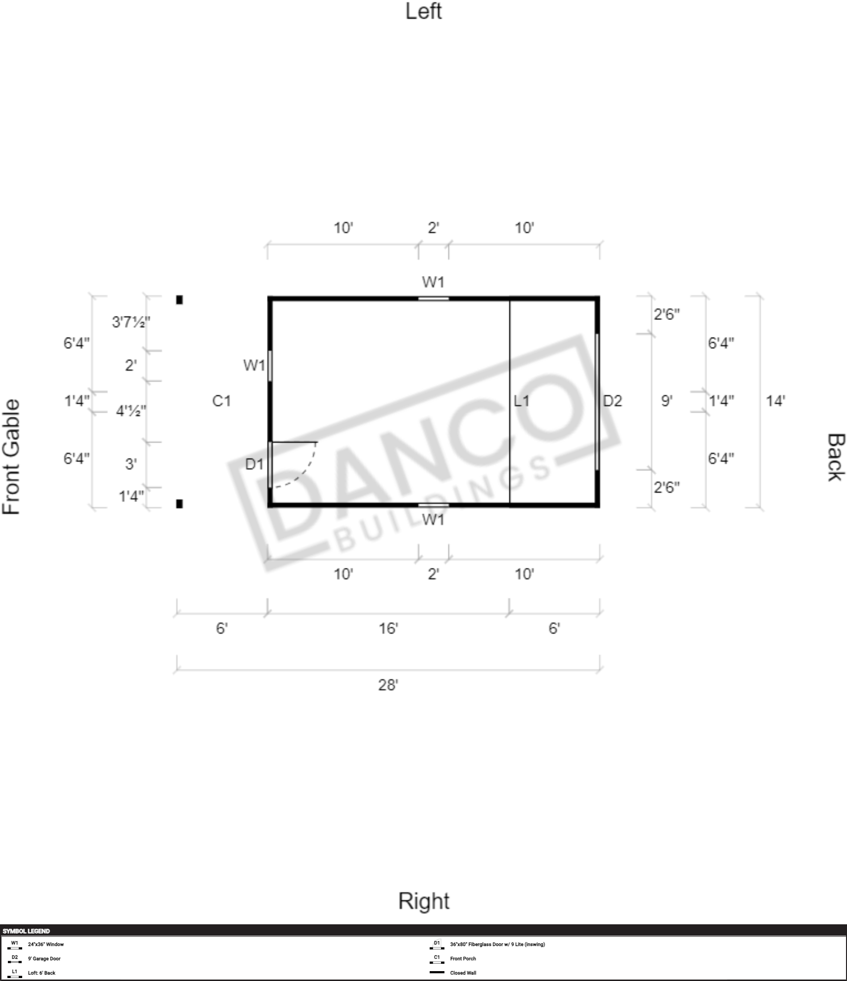 Standard Cabin 14x28 - Image 2