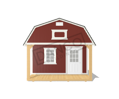 Lofted Barn Cabin 12x24 - Image 6
