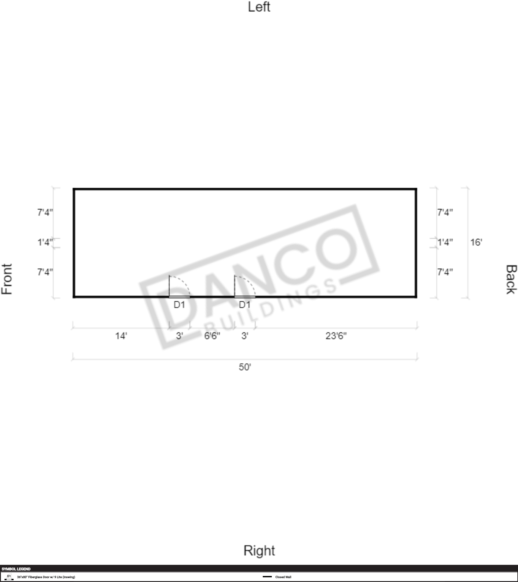 Garden Shed 16x50 - Image 2