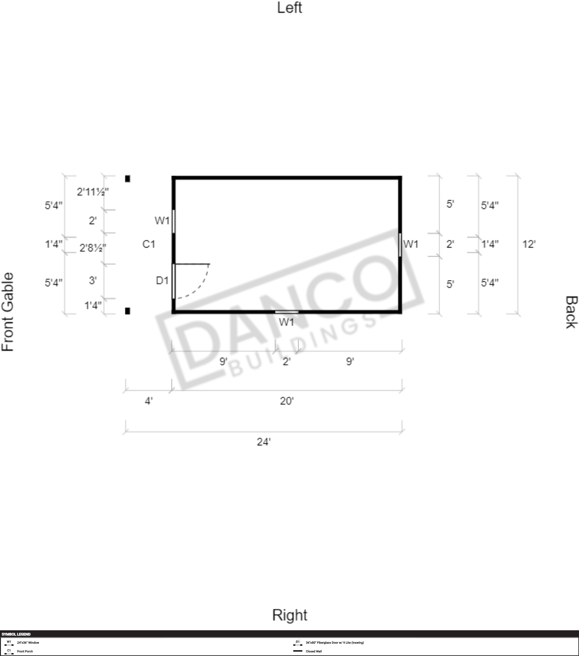 Standard Cabin 12x24 - Image 2