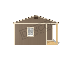 Corner Porch Cabin 16x28 - Image 6