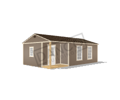 Corner Porch Cabin 16x28