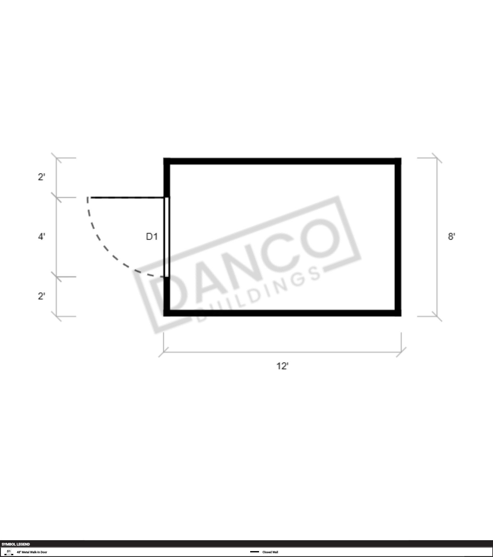 Extra Economy Metal Utility 8x12/231631 - Image 2