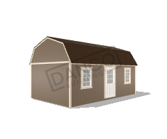 Side Lofted Barn 12x20