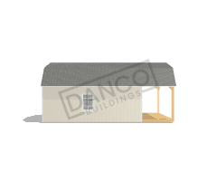 Lofted Barn Cabin 12x24 - Image 4