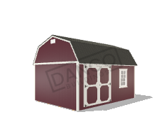 Side Lofted Barn 12x16