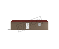 Dormer Shed 16x40 - Image 4