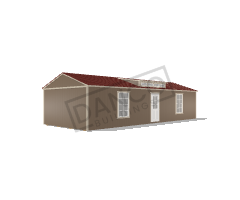 Dormer Shed 16x40