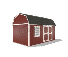 Side Lofted Barn 10x16