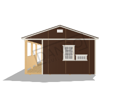 Side Porch Cabin 16x36 - Image 5