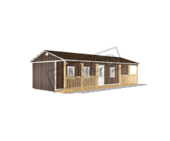 Side Porch Cabin 16x36