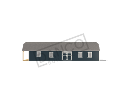 Lofted Barn Cabin 16x50 - Image 3