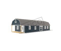 Lofted Barn Cabin 16x50