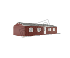 Garden Shed 16x50