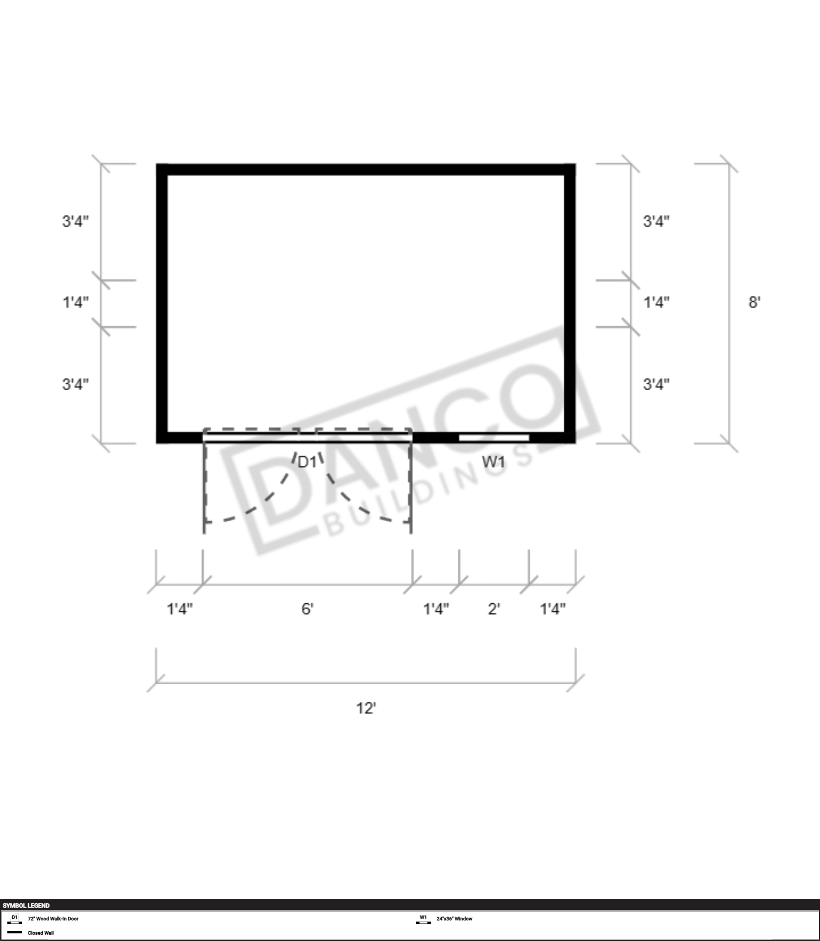Garden Shed 8x12/231617 - Image 2
