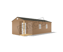 Corner Porch Cabin 12x28