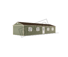 Garden Shed 16x50