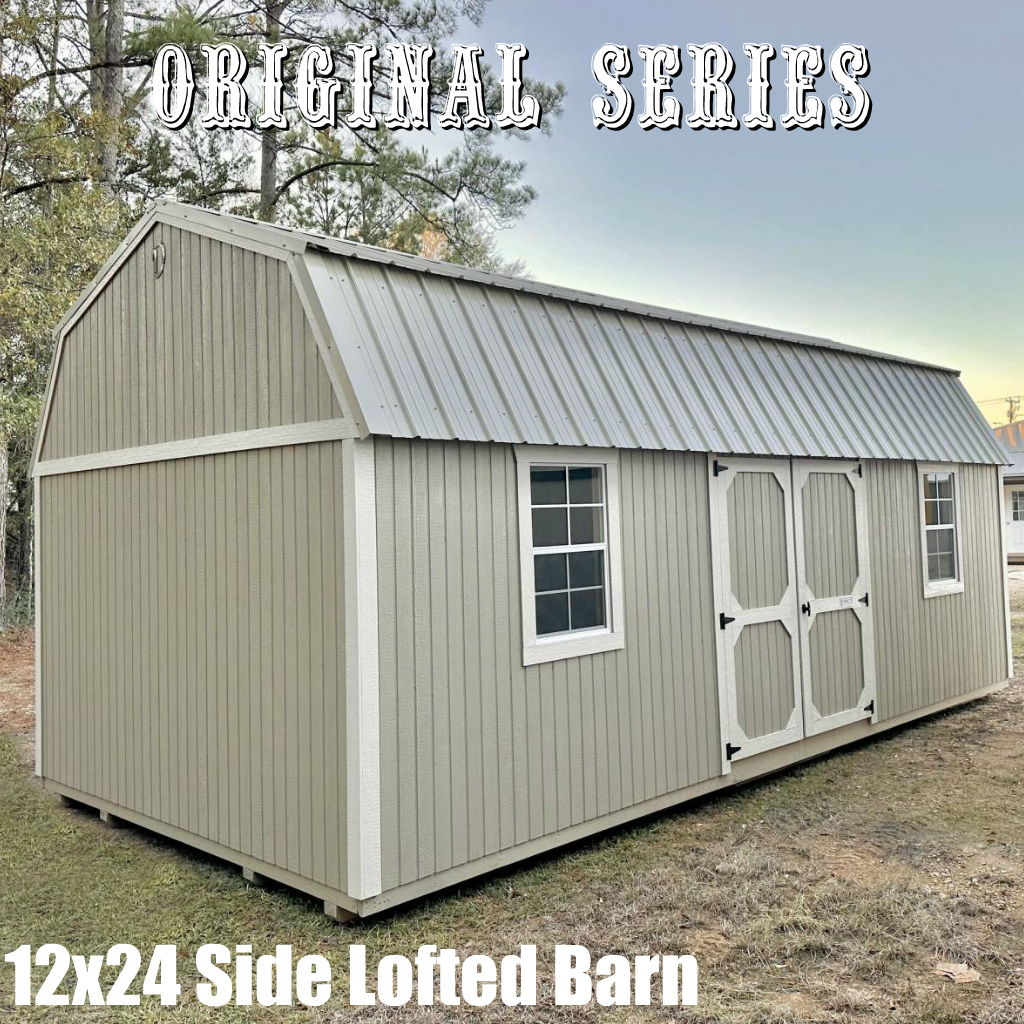 Side Lofted Barn 12x24/231622