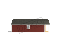 Lofted Barn Cabin 12x32 - Image 4