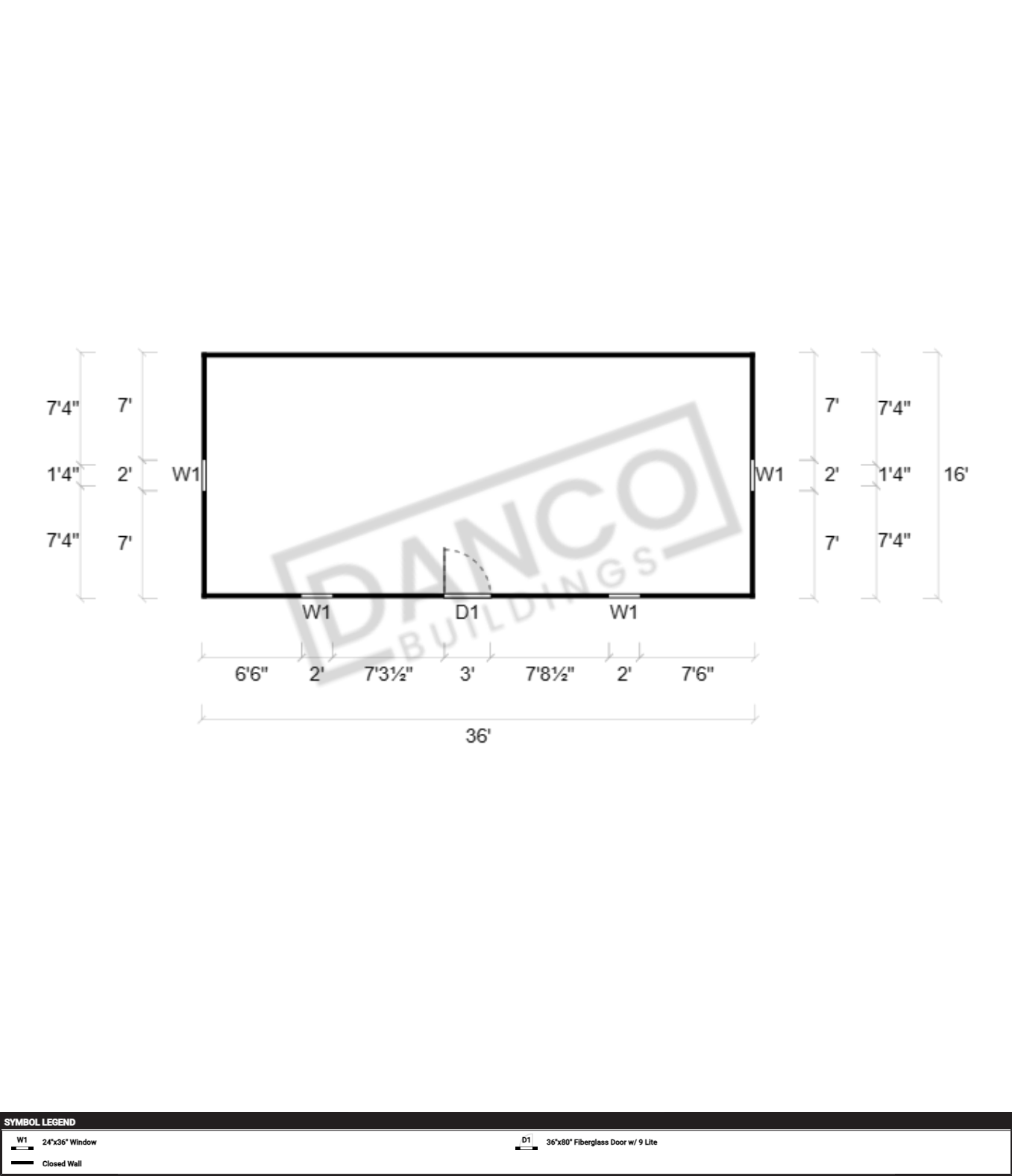 Garden Shed 16x36 - Image 2