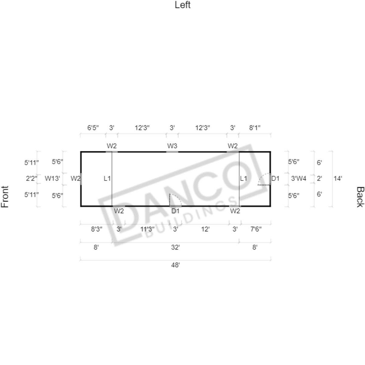 Lofted Barn 14x48 - Image 2