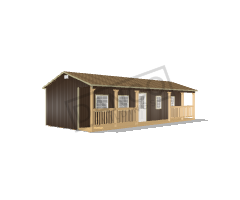 Side Porch Cabin 16x36
