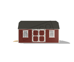 Side Lofted Barn 12x20 - Image 3