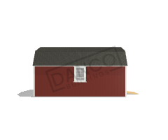 Side Lofted Barn 12x20 - Image 4