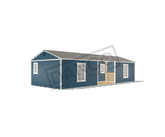 Center Side Porch Cabin 16x40/250234 R