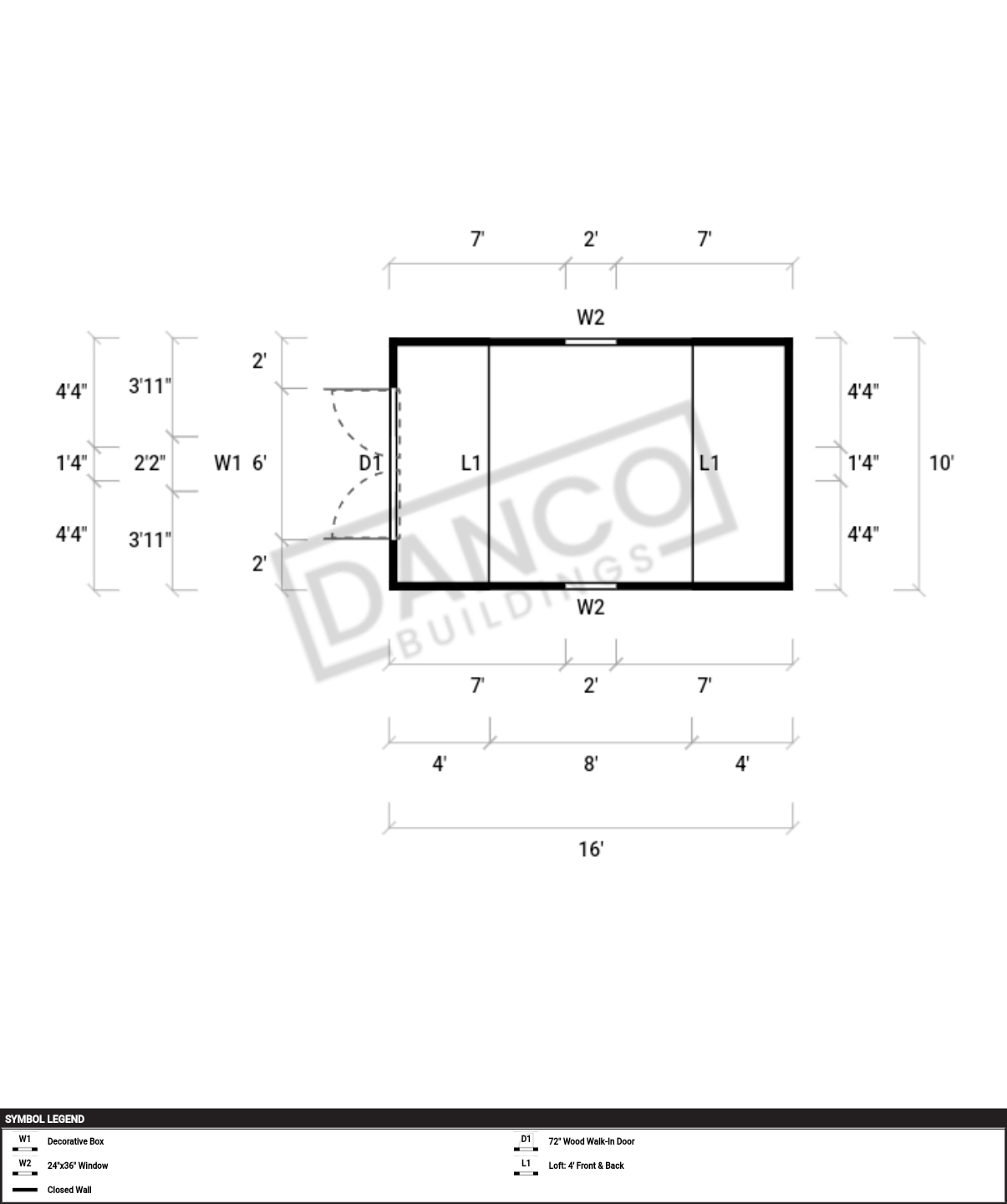 Lofted Barn 10x16 - Image 2