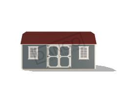 Side Lofted Barn 10x20 - Image 3