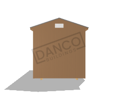 Economy Wood Utility 8x12 - Image 5