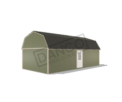 Side Lofted Barn 14x28
