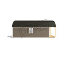 Lofted Barn Cabin 12x28 - Image 4