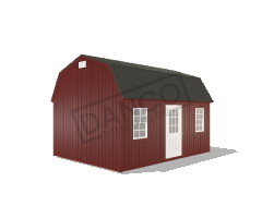 Side Lofted Barn 12x16