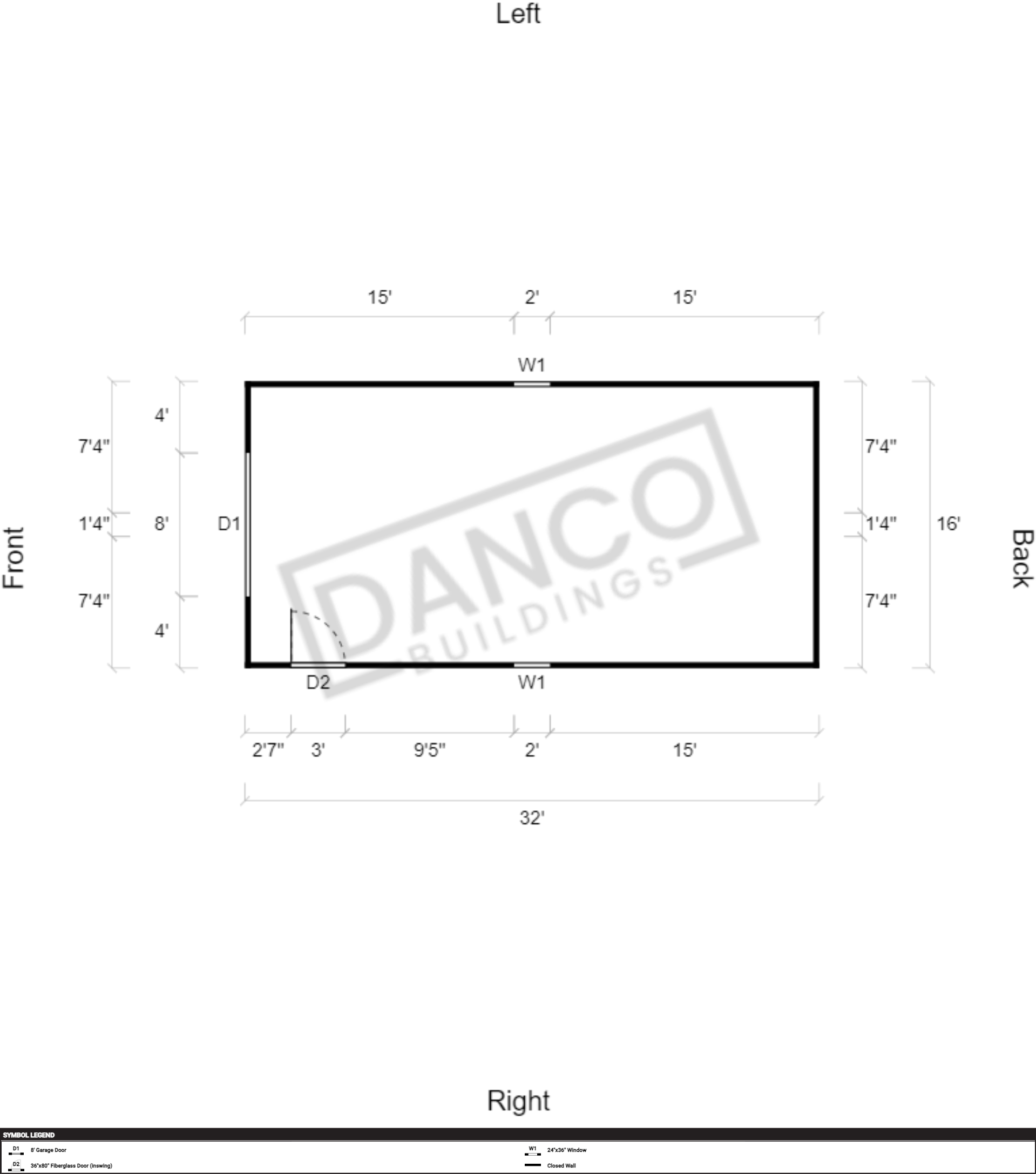 Utility Shed 16x32 - Image 2