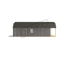 Premium Metal Lofted Barn Cabin 12x32/231686 - Image 4