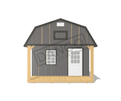 Premium Metal Lofted Barn Cabin 12x32/231686 - Image 6