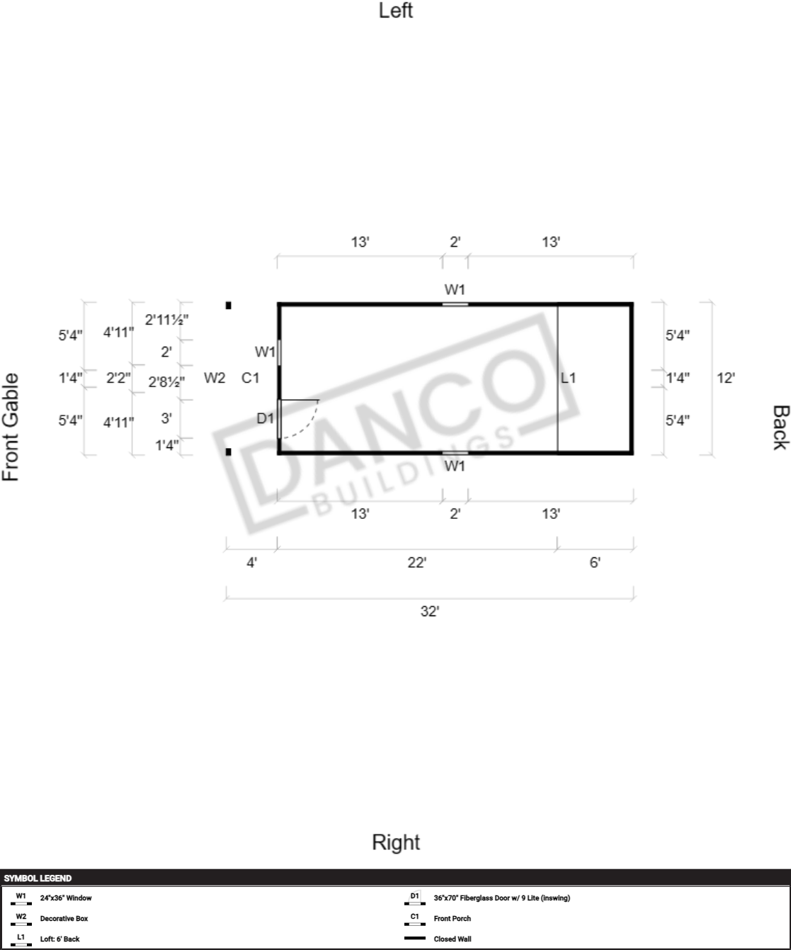 Premium Metal Lofted Barn Cabin 12x32/231686 - Image 2