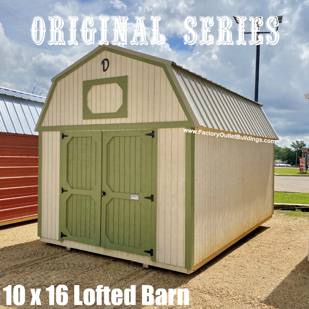 Lofted Barn 10x16 231740