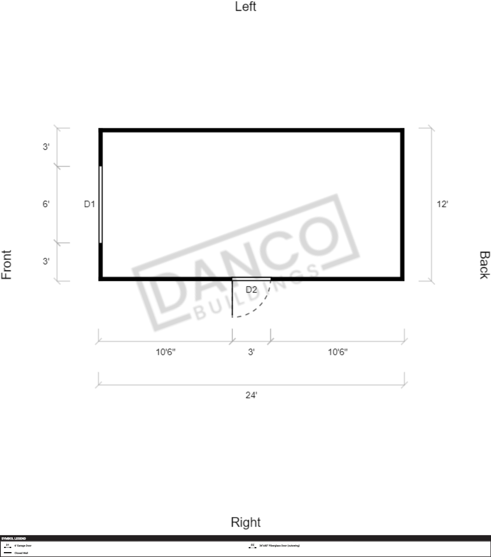 Garden Shed 12x24 - Image 2