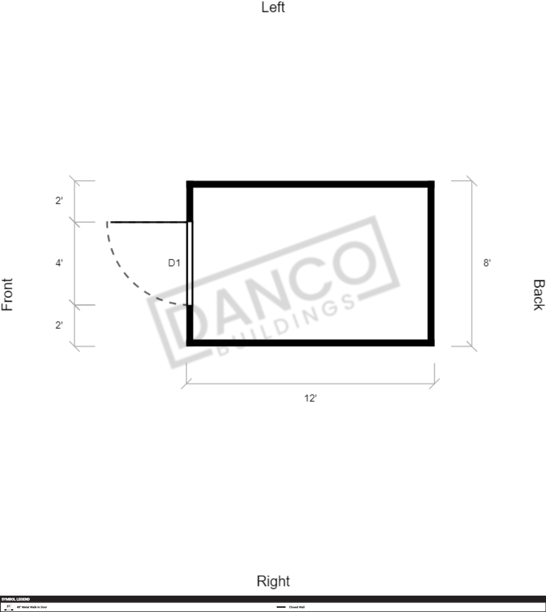 Extra Economy Lofted Barn 8x12/231739 - Image 2